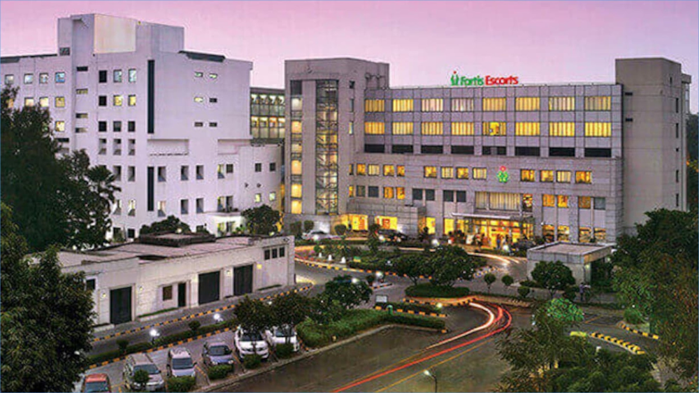 Fortis Healthcare hospital exterior
