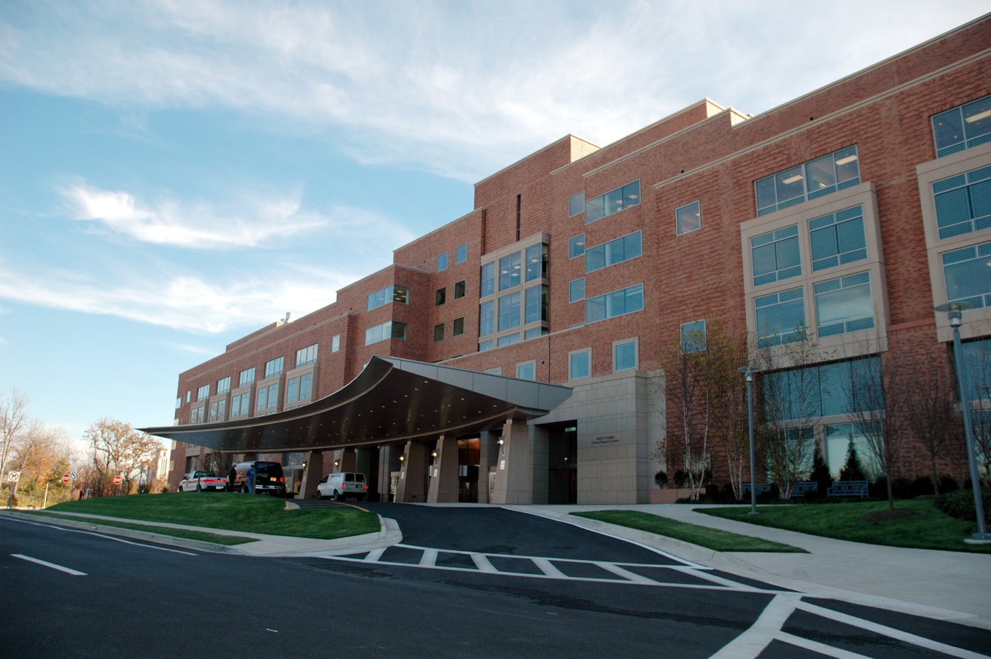 Modern hospital interior
